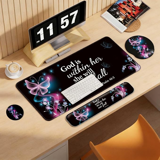 Desk Mat Set + Keyboard and Mouse Pad - Image 7