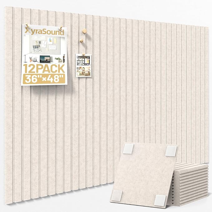 Large Cork Board for Wall 36" x 48" Oatmeal Bulletin Board by Unknown