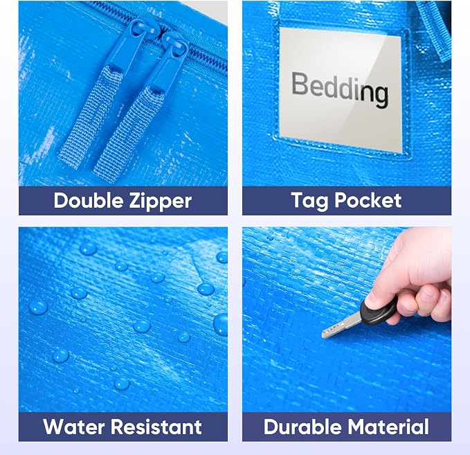 TICONN 2 Pack Extra Large Moving Bags Heavy Duty - Image 6