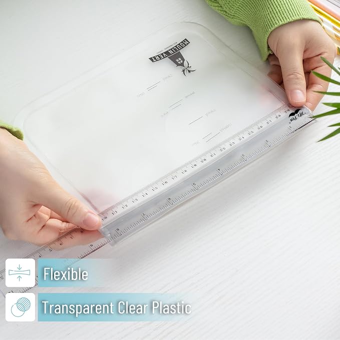 Mr. Pen- Plastic Rulers, 12 Inch, 3 Pack, Easy-to-Read Markings | - Image 3