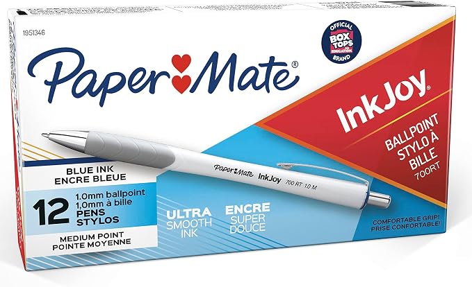 Paper Mate InkJoy 700RT Retractable Ballpoint Pens Medium Point White Barrel - Image 4