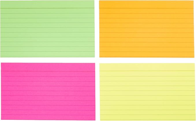 Amazon Basics Ruled Index Flash Cards - Image 3