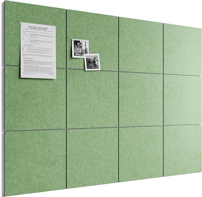 Bumusty Large Cork Board 48" x 36" Alternative by BUMUSTY
