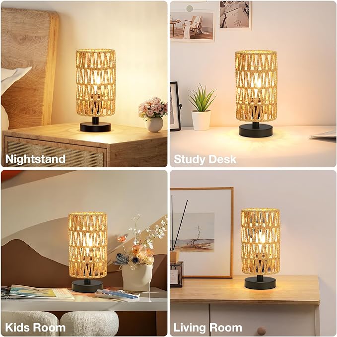Fenmzee Small Table Lamp for Bedroom - Image 7