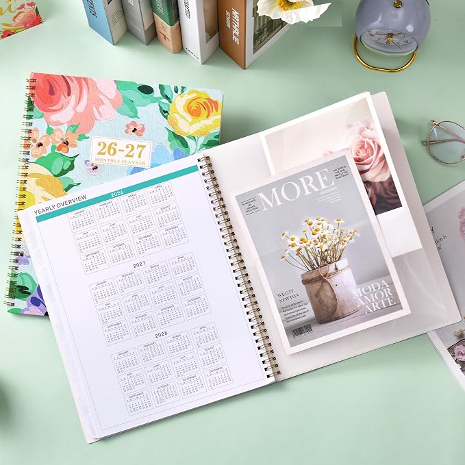Planner 2026-2027, 18 Months Monthly Planner, Jul 2026-Dec 2027, - Image 8