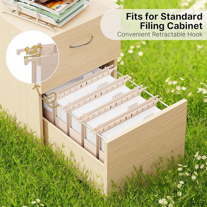XINGIA Plastic Hanging File Folders Letter Size, Heavy Duty 2" Expansion - Image 3