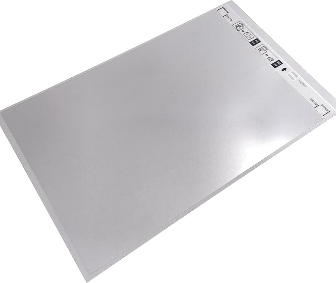 5pcs X B12B819051 Carrier Sheet B12B813431 4T8624 Sheets Compatible with Epson A4 Scanner Scan A3 B4 Odd-Sized Wrinkled Flimsy Folded Receipt Newspaper Magazine Clipping Torn Fragile Paper-DeskLoop Office