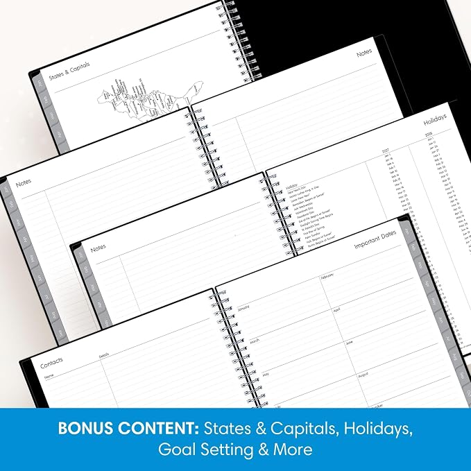 Blue Sky 2027 Weekly and Monthly Appointment Planner Calendar, January 2027 - Image 4