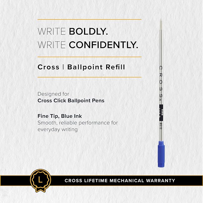 Cross Universal Ballpoint Pen Refill, Fine Point - Image 6