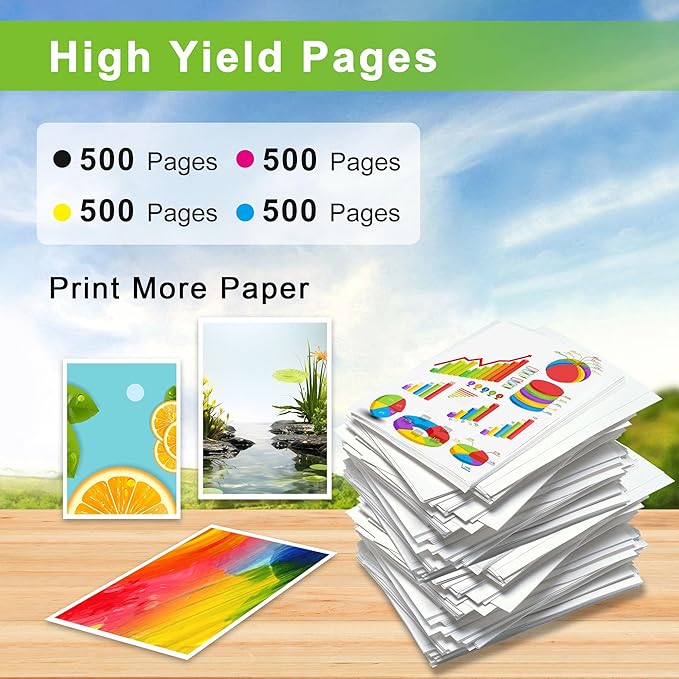 LC401XL Ink Cartridges Compatible for Brother Ink Cartridges LC401 XL Use for MFC-J1010DW MFC-J1012DW MFC-J1170DW MFC-J1800DW (Black Cyan Magenta Yellow, 4 Pack)-DeskLoop Office