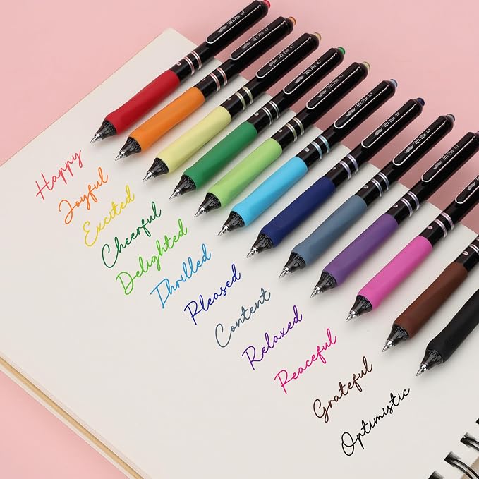 Mr. Pen- Retractable Gel Pens, 12 Pack, 0.7mm Fine Point, Colorful Ink | - Image 8