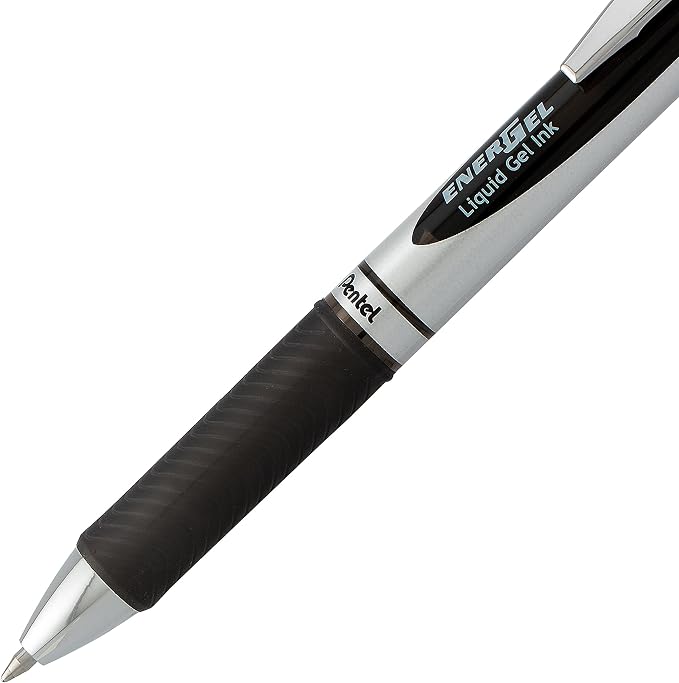 Pentel EnerGel RTX Retractable Liquid Gel Pen, Medium Line, Metal Tip - Image 4