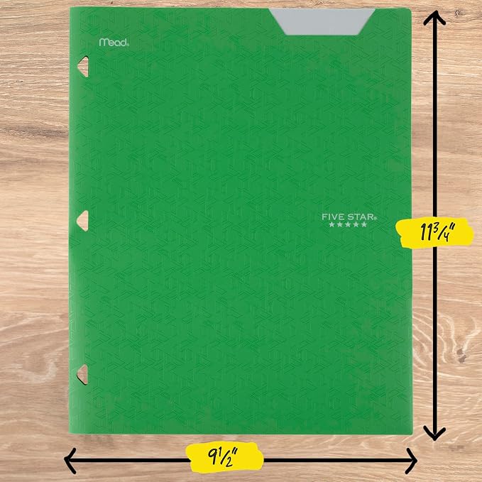 Five Star 2-Pocket Folder, Plastic Folder - Image 7