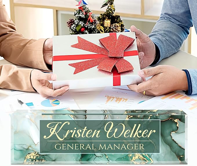 Personalized Office Name Plate for Desk - Image 5