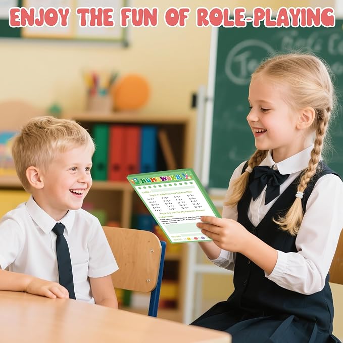 TICIAGA Kids Pretend Play Notepads - Image 4