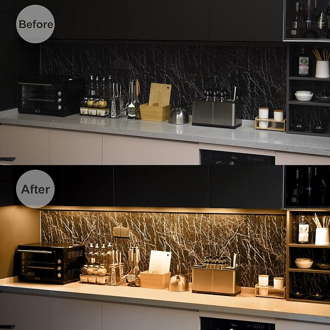 Under Cabinet LED Lighting Kit Plug in or Hardwired, 2000 Lumen, Super Bright - Image 2