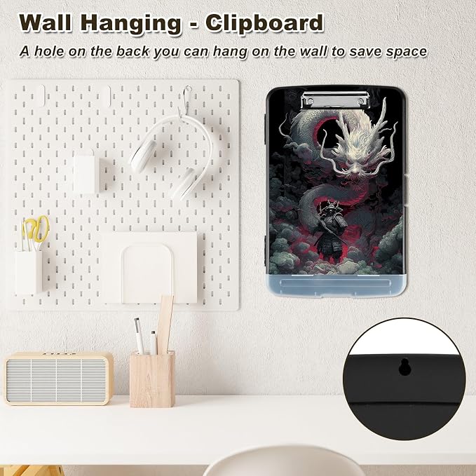 Clipboard with Storage, Nursing Clip Board 8.5 x 11 Storage Organization Box - Image 7