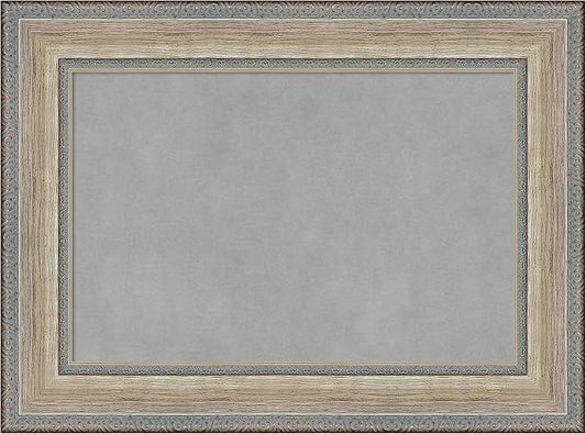 Amanti Art Silver Framed Magnetic Board 17x23 Small Vision Board by AmantiArt