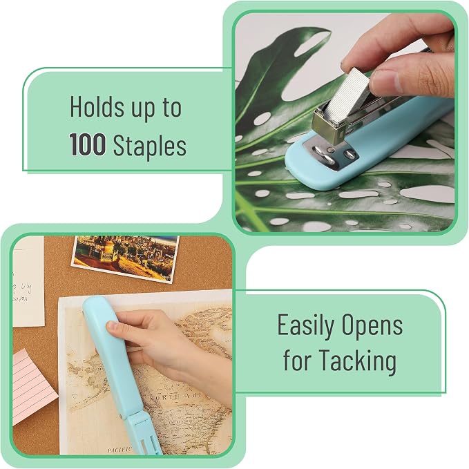 Mr. Pen- Office Stapler with Staples, 2 Pack, 200 Staples 1/4" | 20 Sheet - Image 5