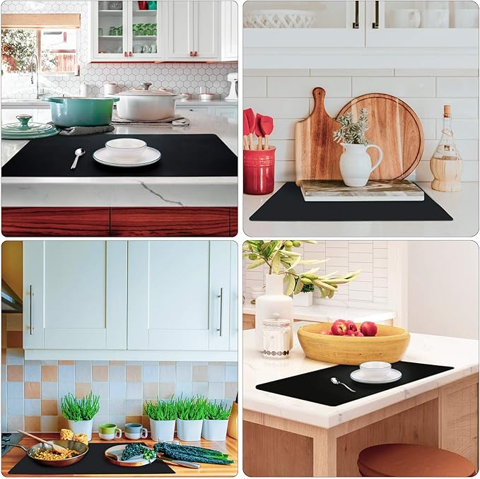 Gartful Silicone Mats for Kitchen Counter, Thicker 0.06", 25 x 17 inches - Image 6