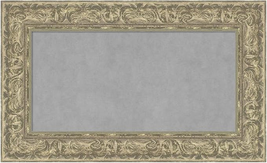 Amanti Art Silver Framed Magnetic Board 19x31 Small Vision Board by AmantiArt