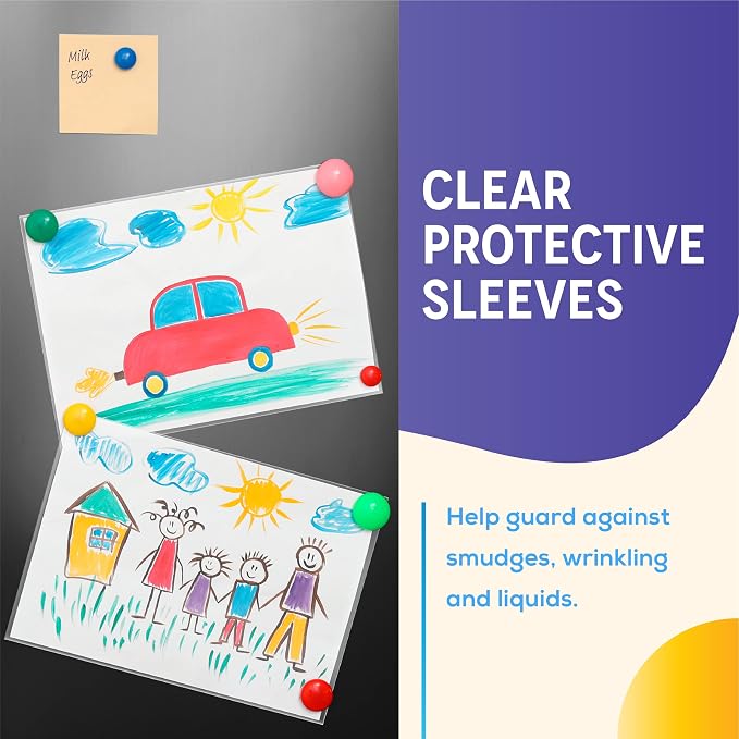 GOLD SEAL No Holes Sheet Protectors, Bulk Pack, Letter Size, Heavyweight Clear - Image 3