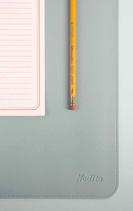 NODITO Dual-Sided Leather Desk Pad, Blotter - Image 6