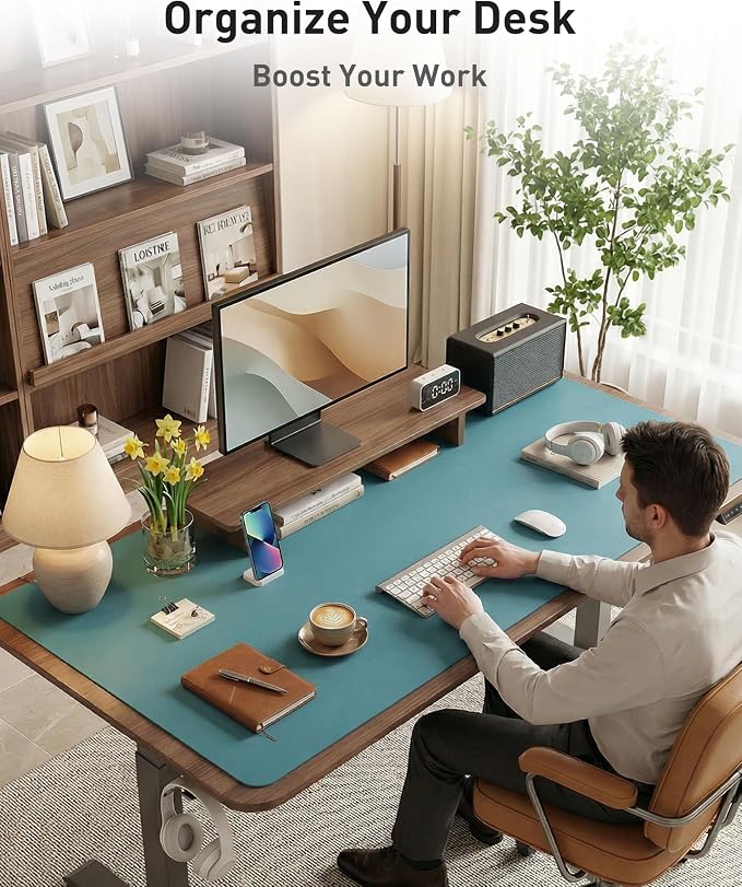 Aothia Faux Leather Desk Mat - Image 8