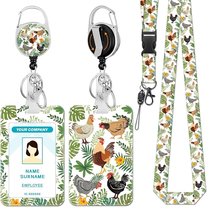 Hancynir Funny Chicken Lanyards by Hancynir