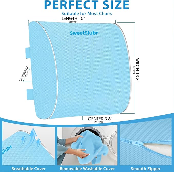SweetSlubr Lumbar Support Pillow - Image 2
