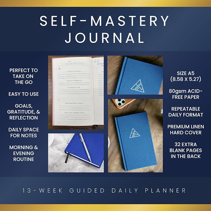 Self-Mastery 5 Minute Journal - Image 3