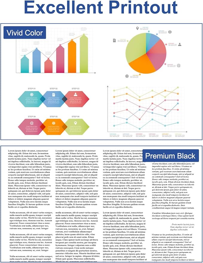 4-Pack LC406XL Ink Cartridges Compatible for Brother MFC-J4335DW MFC-J5855DW MFC-J6555DW MFC-J4535DW MFC-J6955DW MFC-J4345DW MFC-J5955DW Printer, Black Cyan Magenta Yellow-DeskLoop Office