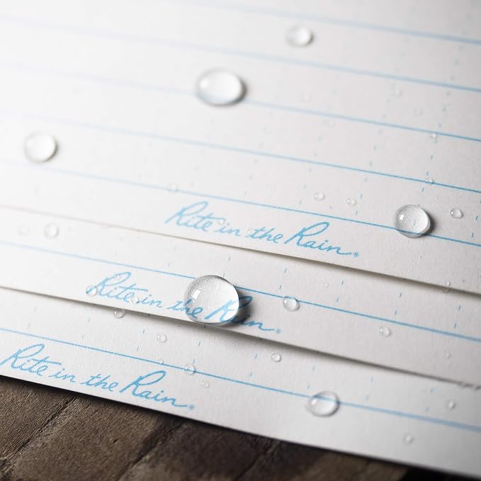 Rite In The Rain Weatherproof Index Cards, Universal Pattern - Image 10
