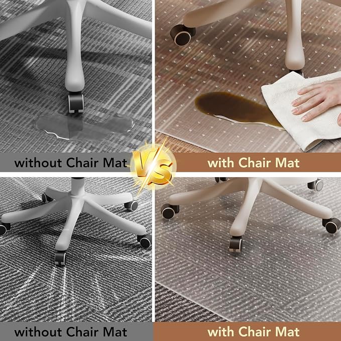 Office Chair Mat for Low Pile Carpet - Image 3