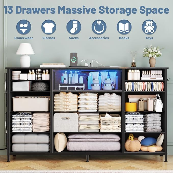 HCHQHS 47 Inch Dresser for Bedroom - Image 3