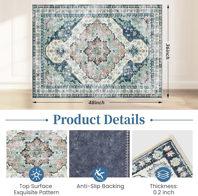 Office Chair Mat for Hardwood Floor&Tile Floor, Under Desk Rug for Rolling - Image 2