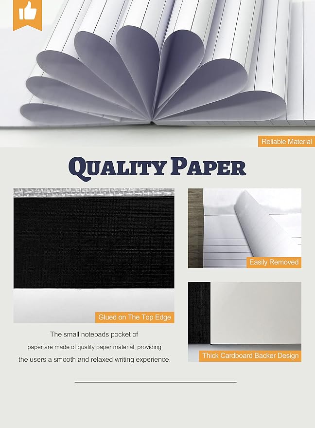 20 Pack Small Notepads Refills Memo Pads 3 x 5 Inch Lined Writing Note Pads - Image 3