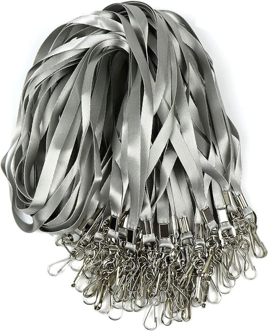 Beebel Gray Lanyard Bulk Lanyards by Beebel