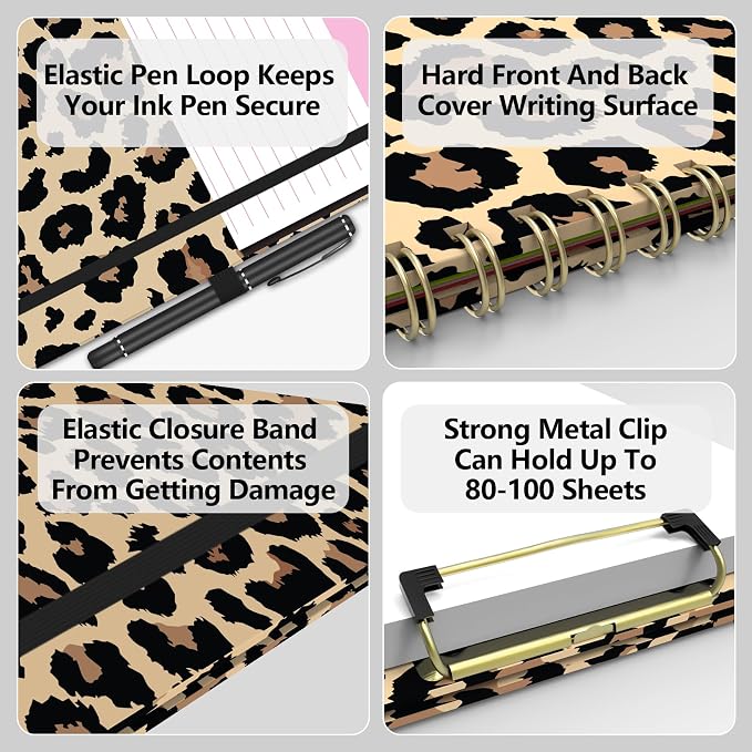 Clipboard Folder with Notepad Refillable Lined - Image 3
