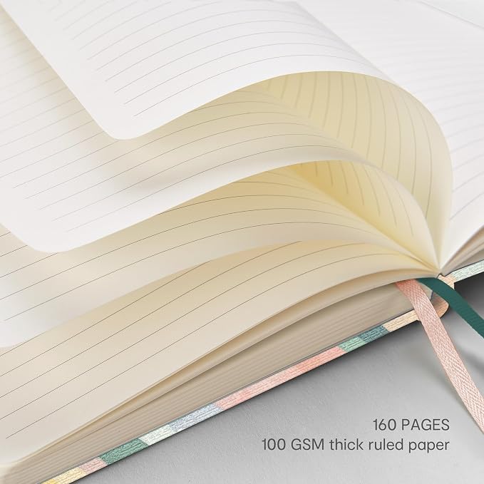 &And Per Se Lined Hardcover Notebook – A5 5.7"x8" College Ruled, 160 Pages - Image 4