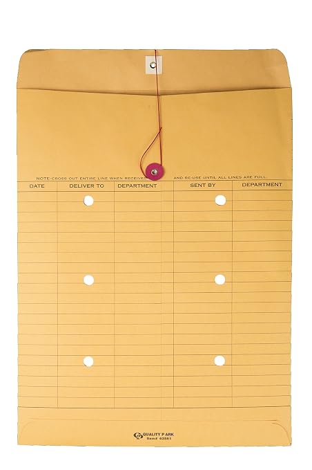 Quality Park 10 x 13 Interoffice Envelopes, 100 Pack, Inter office Routing - Image 2