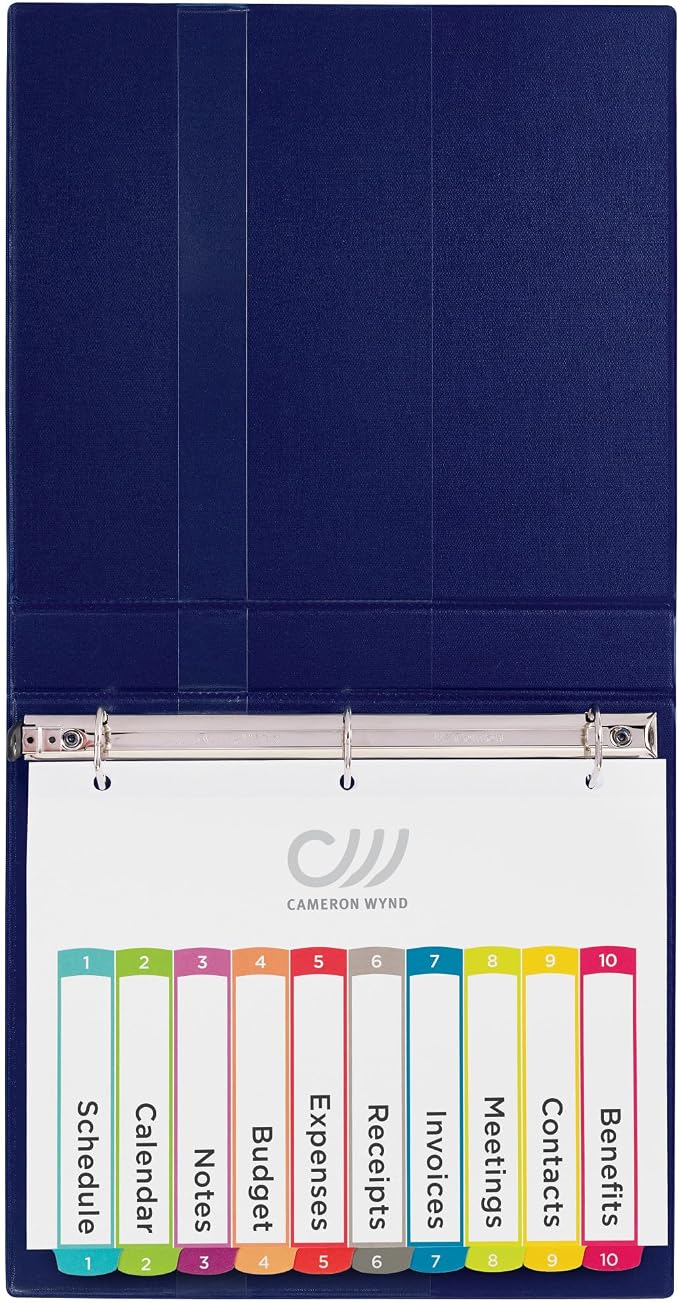 Avery Dividers for 3 Ring Binders, 10 Tabs per Set, Customizable Table of - Image 8