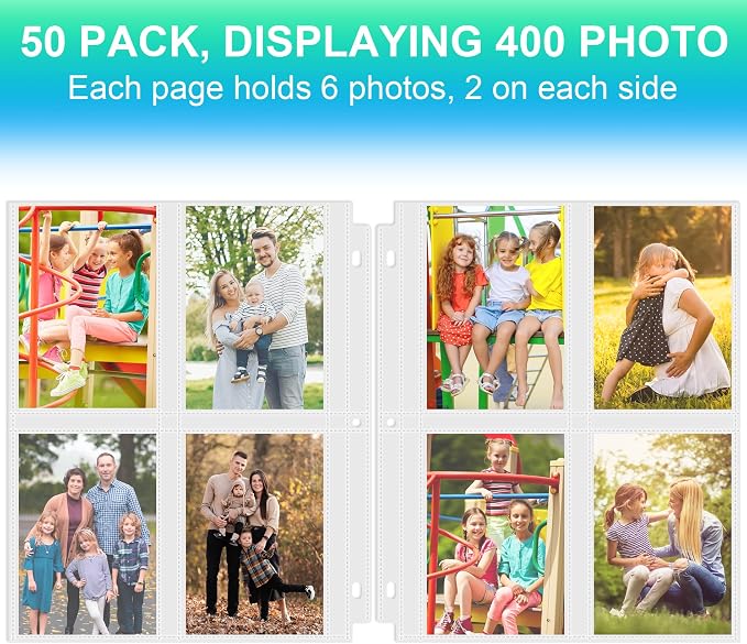 Aegero 50 Pack 3.5 x 5 Photo Sleeves - Image 3