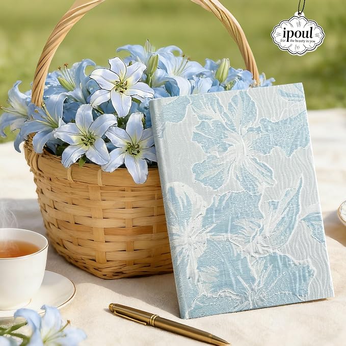 Hardcover Journal, Flower Notebook, Lined Pages, Beautiful Journal - Image 2