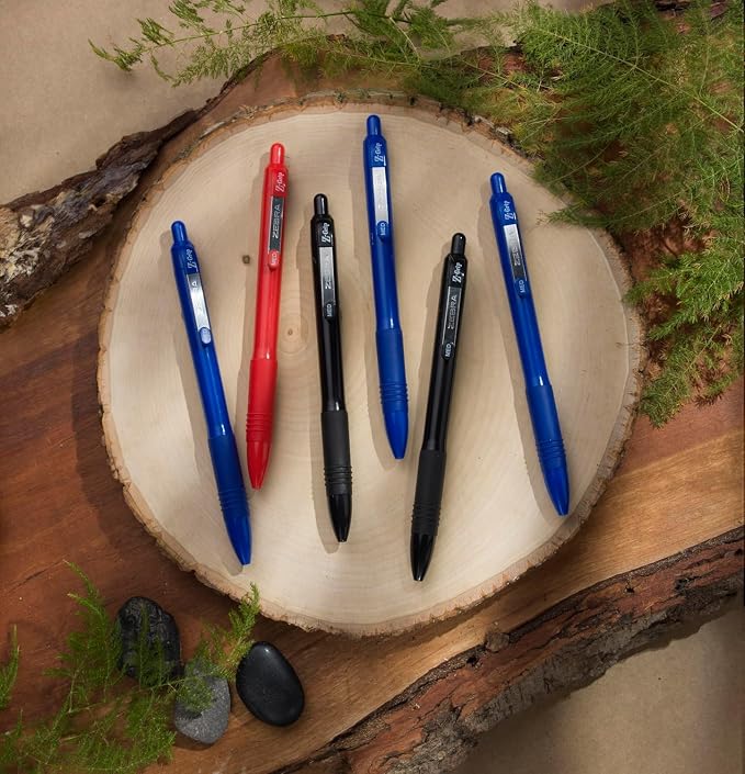 Zebra Pen Z-Grip Recycled Retractable Ballpoint Pens, Durable Metal Clip - Image 6