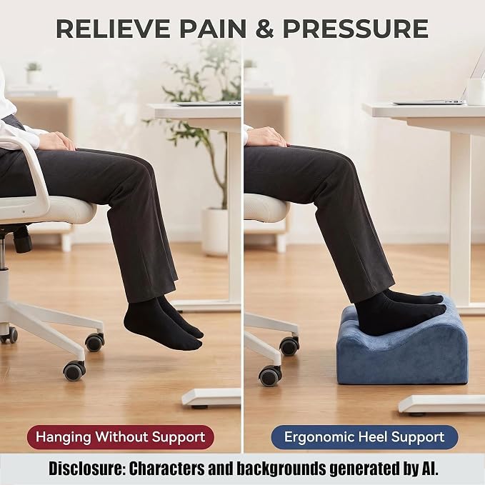 Work Foot Rest Under Desk, Comfort Foot Rest - Image 4