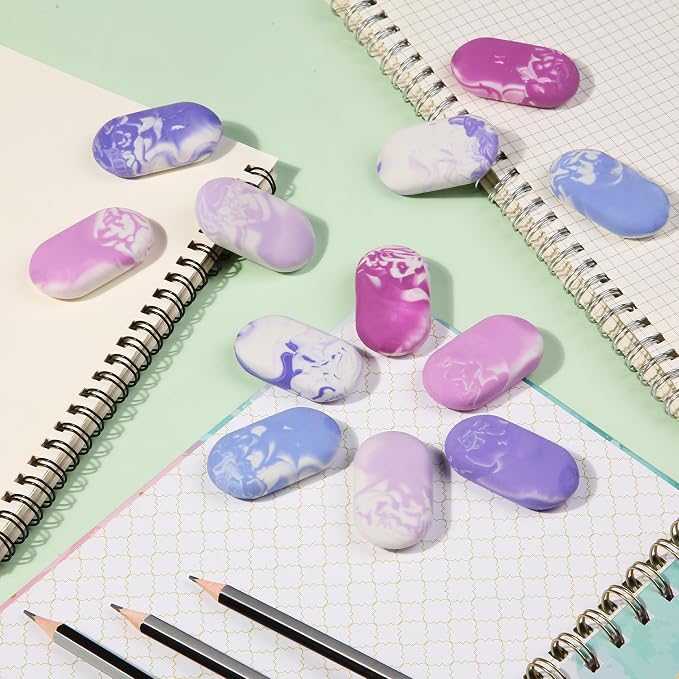 Mr. Pen- Marble Pencil Erasers, 12 Pack, Art Sketching, Clean Smudge-Free - Image 3