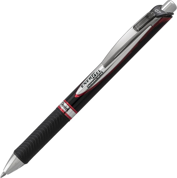 Pentel EnerGel Pro Permanent Gel Ink Pen, 3 Pack - Image 2