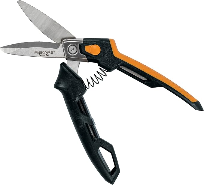 Fiskars PowerArc Utility Snips, Heavy-Duty Cutting Shears - Image 2