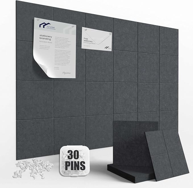 Large Felt Cork Board Alternative by TSJHOME